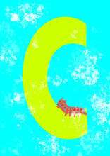 Load image into Gallery viewer, C is for Caterpillar