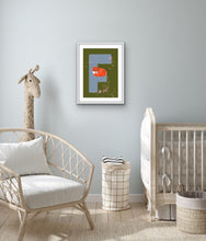 Load image into Gallery viewer, F is for Fox (two colour options)