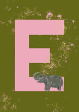 Load image into Gallery viewer, E is for Elephant
