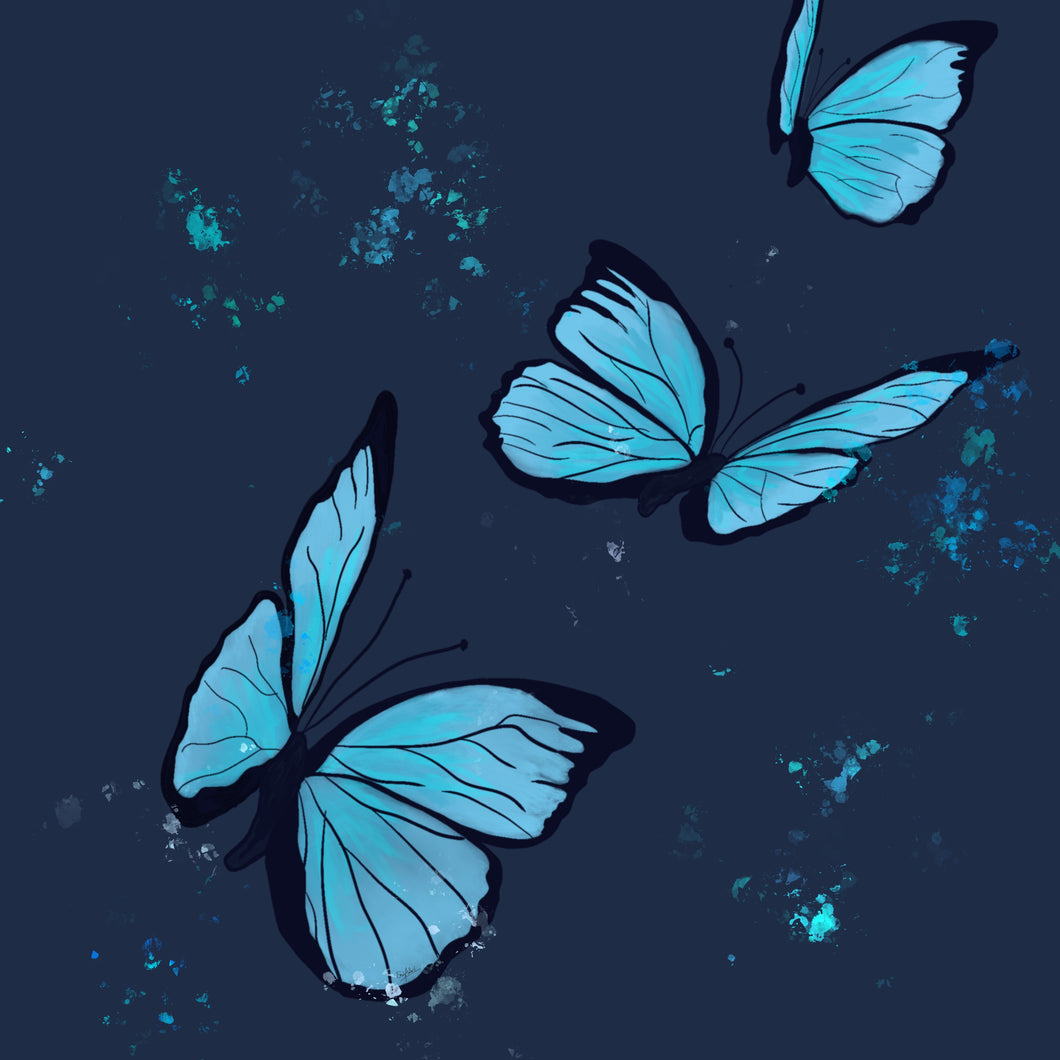 Midnight Butterflies