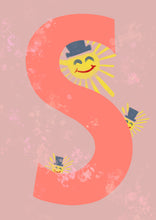 Load image into Gallery viewer, S is for Sunshine (two colour options)