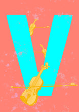 Load image into Gallery viewer, V is for Violin