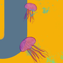 Load image into Gallery viewer, J is for Jellyfish
